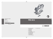 Bosch PKS 18 LI Manual Original