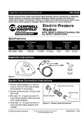 Campbell Hausfeld PW1345B Instrucciones De Montaje Y Lista De Piezas