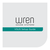 Wren Sound Systems V5US Guía De Configuración