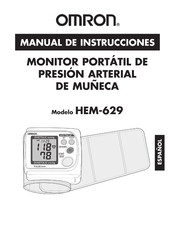 Omron HEM-629 Manual De Instrucciones