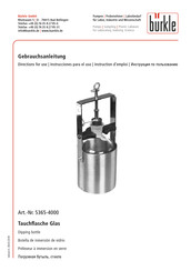 Bürkle 5365-4000 Instrucciones Para El Uso