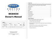 Jensen MCD4030 El Manual Del Propietario