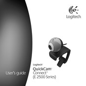 Logitech QuickCam Connect E.2500.Serie Guia Del Usuario
