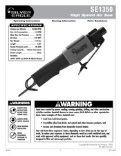 Silver Eagle SE1350 Instrucciones De Operación