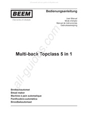 Beem Multi-back Topclass 5 in 1 Manual De Instrucciones