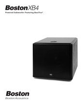 Boston XB4 Manual De Instrucciones