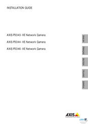 Axis P3343-VE Guia De Instalacion