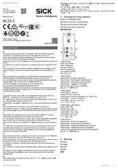 SICK WL24-2 Manual De Instrucciones