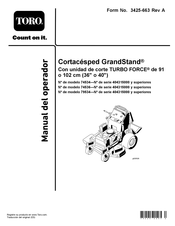 Toro GrandStand Manual Del Operador