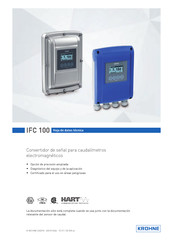 Krohne IFC 100 Manual Del Usuario