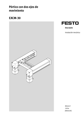 Festo EXCM-30 PF Serie Manual De Instrucciones