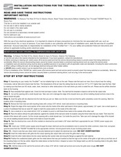 Suncourt TW208P Instrucciones De Instalación