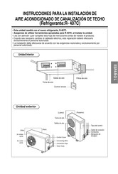 LG LBNG3660RH Instrucciones Para La Instalación