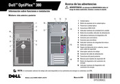 Dell OptiPlex 380 Información Sobre Funciones E Instalación