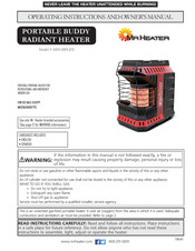 Mr. Heater MH11BFLEX Instrucciones De Funcionamiento Y Manual Del Propietario