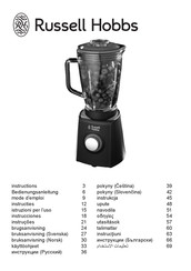 Russell Hobbs 18995 Instrucciones