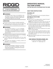 RIDGID R4092 Manual Del Operador