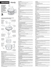 Tescoma Handy Instrucciones De Uso