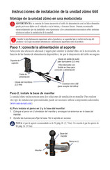 Garmin Zumo 660 Instrucciones De Instalación