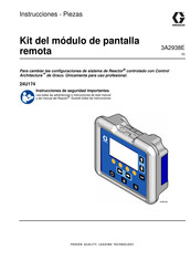 Graco 24U174 Instrucciones - Piezas