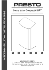 Presto Compact C-DRY Guia De Instalacion
