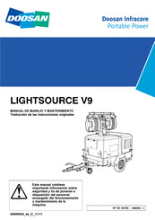 Doosan LIGHTSOURCE V9 Manual De Manejo Y Mantenimiento