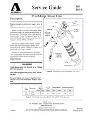 Alemite 555 Guía De Servicio