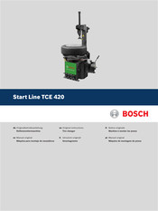 Bosch Start Line TCE 420 Manual Original