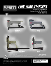 Senco SJ10 Instrucciones De Operación