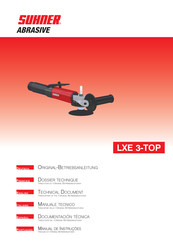 SUHNER ABRASIVE LXE 3-TOP Documentación Técnica