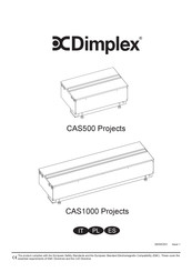 Dimplex CAS500 Projects Manual De Instrucciones