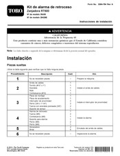 Toro 25428E Instrucciones De Instalación