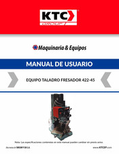 KTC 422-45 Manual Del Usuario