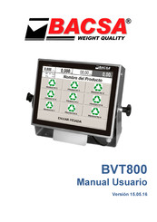 Bacsa BVT800 Manual Usuario