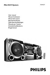 Philips FWM377/12 Manual Del Usuario