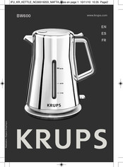 Krups BW600 Manual De Instrucciones