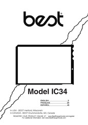 Best IC34 Serie Manual De Instrucciones