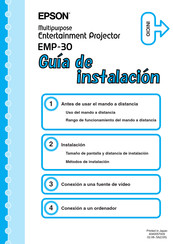 Epson EMP-30 Guia De Instalacion