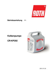 Carl Roth CR-KP292 Manual De Instrucciones