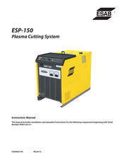 ESAB ESP-150 Manual De Instrucciones