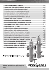 Spirotech SPIROCROSS Instrucciones De Instalación Y Empleo