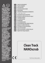 Clean Track NANOscrub Manual De Instrucciones