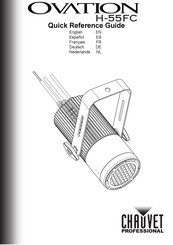 Chauvet Professional OVATION H-55FC Guía De Referencia Rápida
