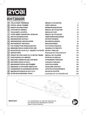 Ryobi RHT2660R Manual De Utilización