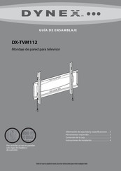 Dynex DX-TVM112 Guía De Ensamblaje