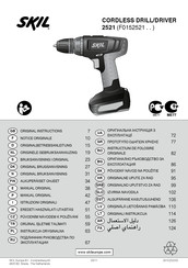 Skil 2521 Manual Del Usuario