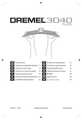 Dremel 3D40 FLEX Traducción De Las Instrucciones Originales