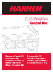 Harken DUAL FUNCTION CONTROL BOX Manual Del Usuario