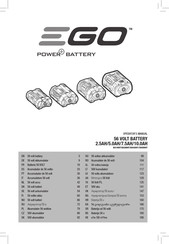 Ego Power+ BA1400T Manual Del Operador