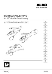 AL-KO V I VIERKANT 150V Manual De Instrucciones